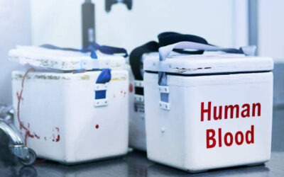 Comment vérifier que le transport de sang à Lyon maintient la température réglementaire ?